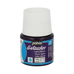 Краска для светлых тканей Setacolor 45 мл 329-029 фиолетовый пармский, 1 шт (PEBEO)