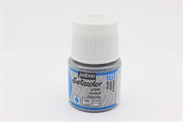 Краска для светлых тканей с микро-глиттером Setacolor 45 мл 329209 серебряный, 1 шт (PEBEO)