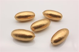Хлопковый жемчуг 40х18 мм Gold, 1 шт.