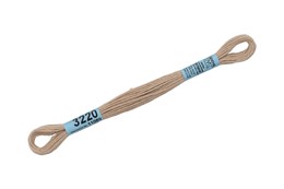 Мулине хлопок Gamma  №3220 цвет бежево-коричневый, 8 м, 1 шт 27983