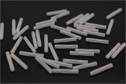 Стеклярус витой Miyuki Twist Beads 12 мм 0131FR (0250F) - Matted Crystal AB 2,5 гр. (Япония) JP-1479