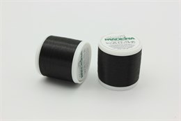 Мононить,нитки для потайного шва  Madeira, Monofi (9761) №60 (1000 м) цвет черный, 1 катушка (Германия)