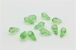 Подвеска хрустальная Drop Pendant (984) Preciosa 5,5*11 mm Peridot / 1 шт (Чехия) DP-53
