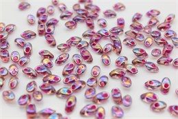 Бисер Miyuki Long Magatama 4 x 7 mm LMA2170 Fuchsia Lined Smoky Amethyst 5 гр (Япония) JP-1640