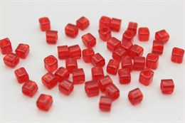 Бисер Toho Cube (куб) 4 мм TC-04-5C Transparent Ruby 5 гр (Япония) JP-1609