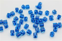 Бисер Toho Cube (куб) 4 мм TC-04-932 Inside-Color Aqua/Capri-Lined 5 гр (Япония) JP-1611