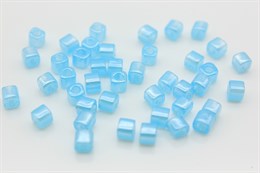 Бисер Toho Cube (куб) 4 мм TC-04-143 Ceylon Aqua 5 гр (Япония) JP-1620