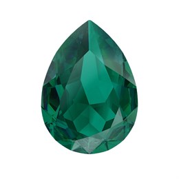 Капля Swarovski 4320 18x13 мм Emerald Ignite 1 шт SW-547