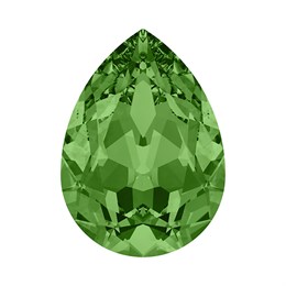 Капля Swarovski 4320 8х6 мм Fern Green 1 шт SW-483