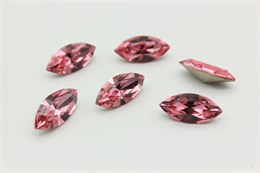 Наветт Swarovski 4228  15х7 мм Rose 1 шт SW-486