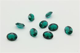 Oval Swarovski 4120 8x6 мм Emerald Ignite 1 шт SW-505