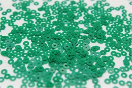 Пайетки плоские 3 мм LUSTRE VERDE 3 гр (Brambilla Paillettes, Италия) P3 VERDE-1