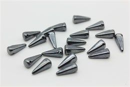 Прессованные бусины Villa beads 6х13 мм, 23980-14400, 1 шт.(Чехия) M-512