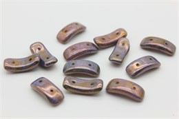 Прессованные бусины Bow beads 3,5х15,5 мм, 02010-65426, 1 шт.(Чехия) M-515