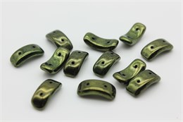 Прессованные бусины Bow beads 3,5х15,5 мм, 02010-14495, 1 шт.(Чехия) M-517