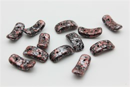 Прессованные бусины Bow beads 3,5х15,5 мм, 23980-45705, 1 шт.(Чехия) M-518