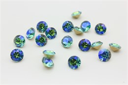 Уценка!Шатон Aurora 1088 8 мм Aquamarine Shimmer 1 шт (стекло K9) AU-958-уценка