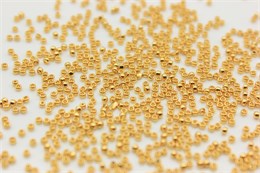 Бисер Toho Round 15/0 TR-15-712 - Metallic 24K Gold Plated 5 гр (Япония) 33423