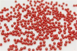 Бисер Toho Round 11/0 TR-11-25CF - Silver-Lined Frosted Ruby 5 гр(Япония) 33434