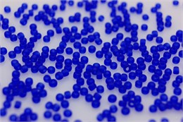 Бисер Toho Round 15/0 TR-15-8F Transparent-Frosted Dk Sapphire 5 гр (Япония) 34270