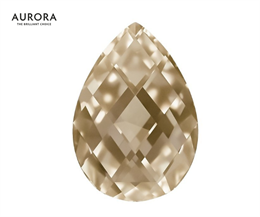 Капли Baroque Pearl Aurora 4320 14x10 мм Crystal Golden Shadow 1 шт (стекло K9) 34380