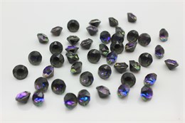Шатон Aurora 1088 8 мм Crystal Army Green DeLite 1 шт (стекло K9) 34370
