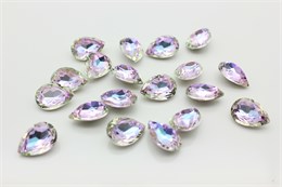 Капли Baroque Pearl Aurora 4320 14x10 мм Crystal Vitrail Light 1 шт (стекло K9) 34377