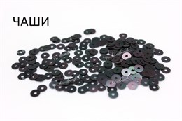 Пайетки чаши 3 мм 5020 Orientali непрозрачные радужные 3 гр Andrea Bilics (Италия) СЗ C3 5020