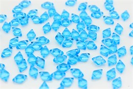Бусины GemDuo 8x5 мм 60020-AQUAMARINE 5 гр (Matubo) 35541