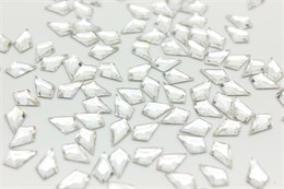 Стразы клеевые холодной фиксации Kite Maxima FB 8,6х5,6мм, Cristal, 1 шт (Preciosa) 35548