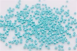 Бисер Toho Round 11/0 TR-11-132 - Opaque-Lustered Turquoise 10 гр (Япония) 35645