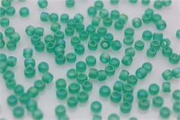 Бисер Toho Round 11/0 TR-11-164BF - Transparent-Rainbow-Frosted Dk Peridot 10 гр (Япония) 35659