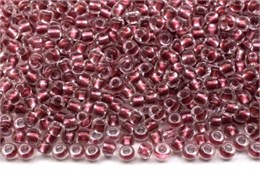 Бисер Toho Round 11/0 TR-11-1015 - Inside-Color-CrystalBlush-Lined 10 гр (Япония) 35627