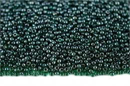 Бисер Toho Round 11/0 TR-11-118 - Transparent-Lustered Green Emerald 10 гр (Япония) 35636