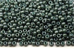 Бисер Toho Round 11/0 TR-11-1207 - Marbled Opaque Turquoise/Blue 10 гр (Япония) 35641