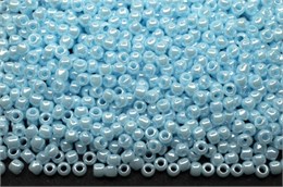 Бисер Toho Round 11/0 TR-11-124 - Opaque-Lustered Pale Blue 10 гр (Япония) 35642