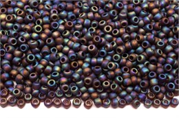 Бисер Toho Round 11/0 TR-11-166CF - Transparent-Rainbow-Frosted Amethyst 10 гр (Япония) 35664