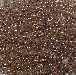 Бисер Toho Round 11/0 TR-11-1071 - Inside-Color Crystal/Antique Plum-Lined 10 гр (Япония) 35631