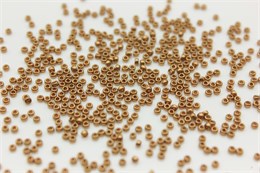 Бисер Miyuki Round (круглый) 15/0 457L - Metallic Lt.Bronze  / 2,5 гр (Япония) JP-1280-1