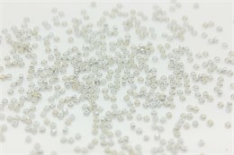 Бисер Miyuki Round (круглый) 15/0 1881- Transparent Silver Grey Gold Luster 2,5 гр (Япония) 1881 - Transparent Silver Grey Gold Luster