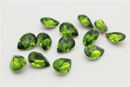 Капли 4320 14x10 мм Olivine (стекло K9) 1 шт (Китай) 36233