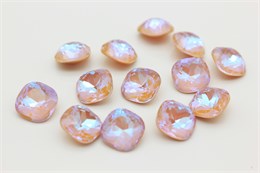 Квадратный кушон 4470 Light Smoked Topaz MI (стекло K9) 1 шт (Китай) AU-1053
