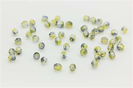 Бусины стеклянные граненые Fire Polished Martini Olive , 3 мм, *50 шт* *PRECIOSA* Ornela FP-20