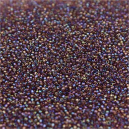Бисер Toho Round 15/0 TR-15-166B - Transparent-Rainbow Med Amethyst 5 гр (Япония) 36975