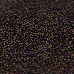 Бисер Toho Round 15/0 TR-15-85F - Frosted Metallic Iris - Purple 5 гр (Япония) 36979