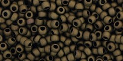 TR-11-223F TOHO - Round 11/0 : Frosted Antique Bronze 37000