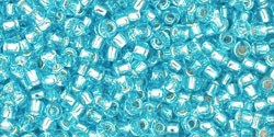 TR-11-23 TOHO - Round 11/0 : Silver Lined Aquamarine 37003
