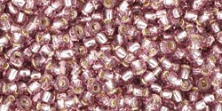 TR-11-26 TOHO - Round 11/0 : Silver Lined Lt Amethyst 37017