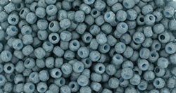 TR-11-2605F TOHO - Round 11/0 : Semi Glazed Blue Turquoise 37019