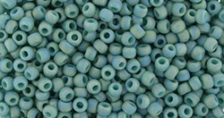 TR-11-2634F TOHO - Round 11/0 : Semi Glazed Rainbow Turquoise 37028
